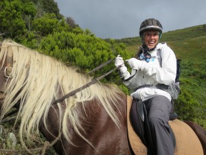 Another one of me on the horse, Bonnie