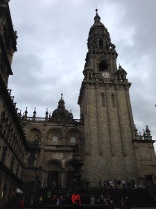 Exterior of the side entrance to Cathedral