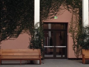 The room for the Turrell exhibit